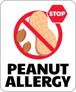 Peanut Allergy Warning